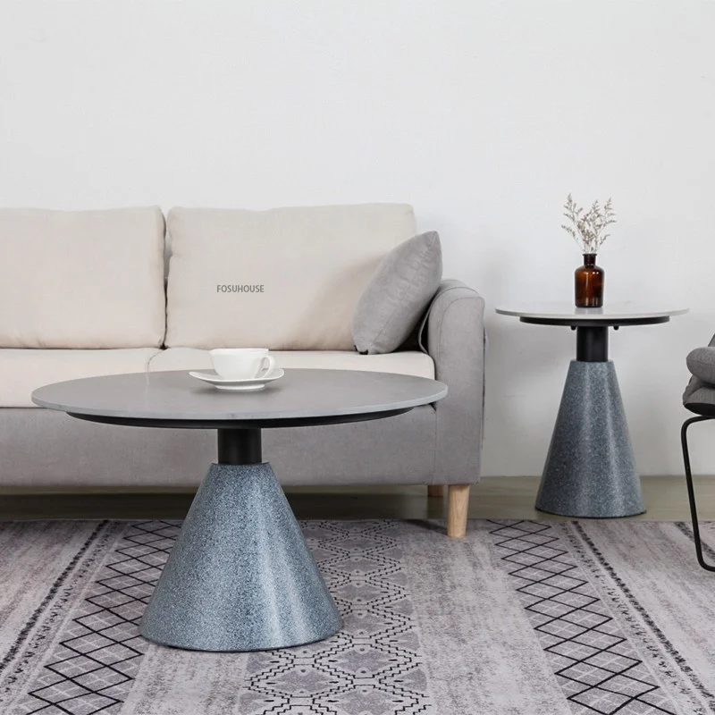 

Nordic Luxury Coffee Tables Round Metal Living Room Small Coffee Tables Unique Minimalist Wohnzimmer Tisch House Accessories