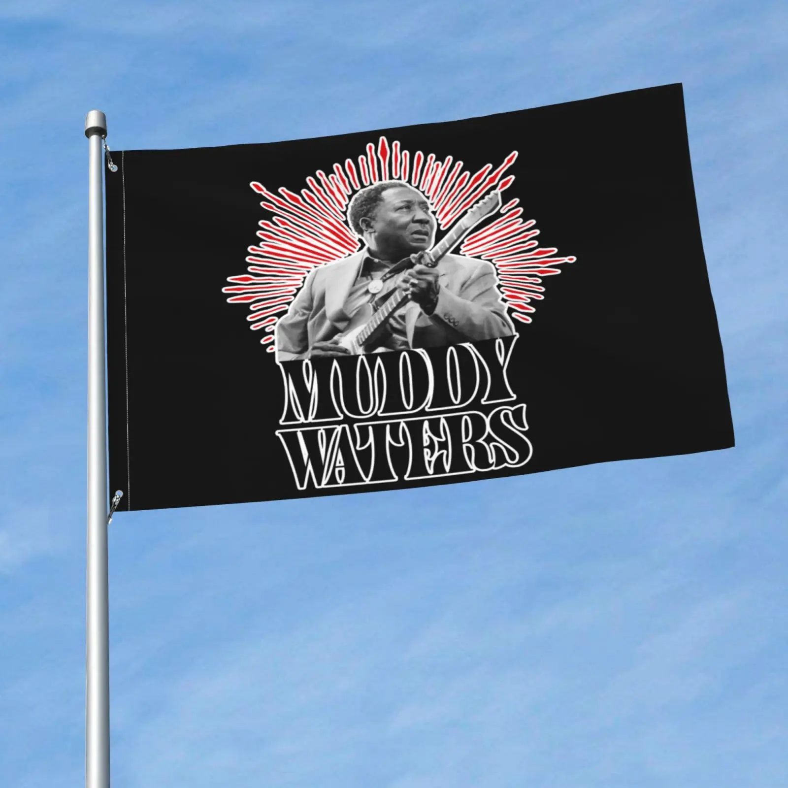 Портрет мудди воды флаг Дельта Чикаго баннер летающие флаги автомобили клубный