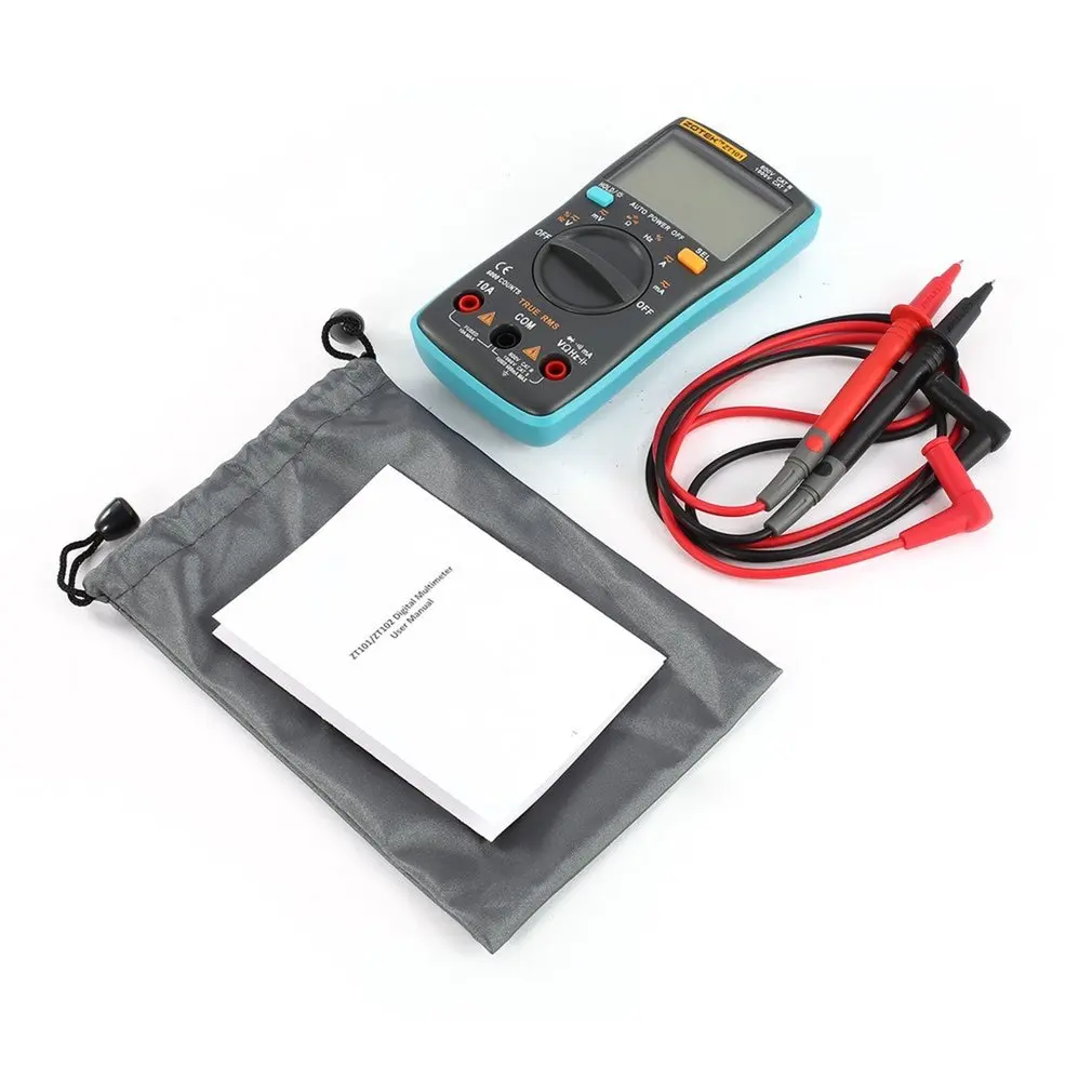 

Digital Multimeter Ammeter Voltmeter Resistance Frequency backlight Meter voltage Diode Frequency ZT98 ZT100 ZT101 ZT102