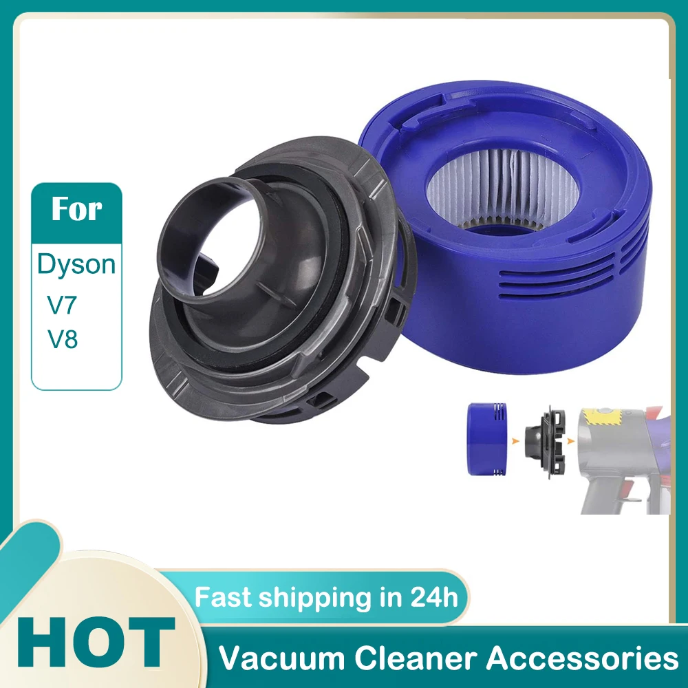

Motor Rear Cover & Rear Filter Kit Replacemnet for Dyson V7 V8 Vacuum Cleaner，replace parts # DY-96566101, DY-96747801