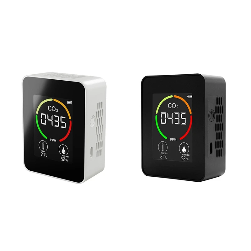 

Big Deal Air Monitor CO2 Carbon Dioxide Detector Air Quality Temperature Humidity Monitor Fast Measurement Meter