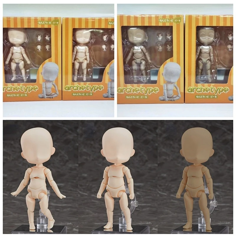 Экшн-фигурка из аниме He She BODY KUN / CHAN Ferrite архетип подвижные женские фигурки ПВХ