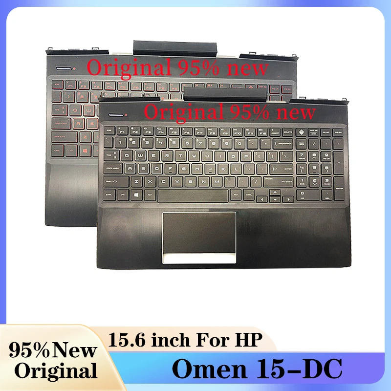 

Для HP Omen 15-DC 15-dc1055TX Series L30195-001 L30194-001Laptop палитра верхний чехол US белая красная клавиатура с подсветкой Touc hp ad