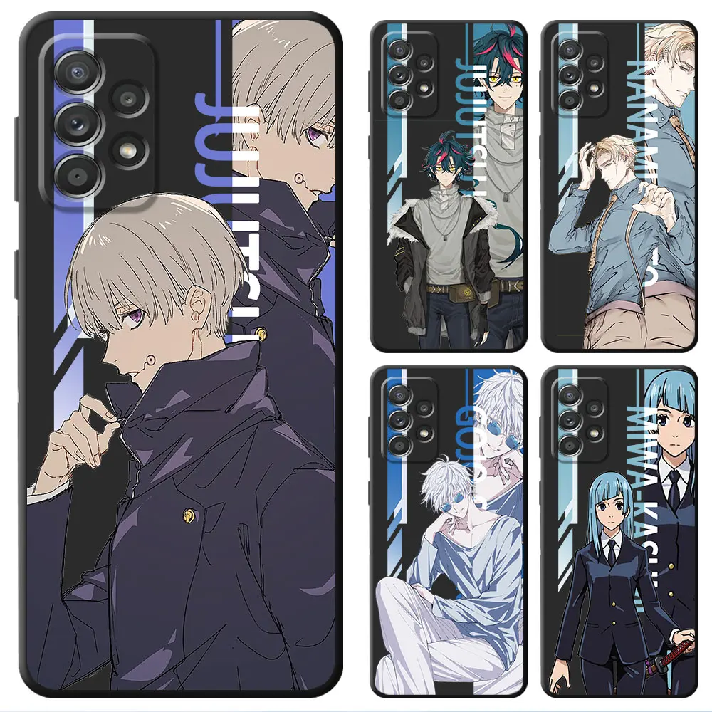 

Чехол для телефона Samsung Galaxy A22, A23, A71, A31, A51, A52, A33, A72, A32, A53, A13, A12, A21s, силиконовый чехол в японском стиле аниме, джутсу, кайсен