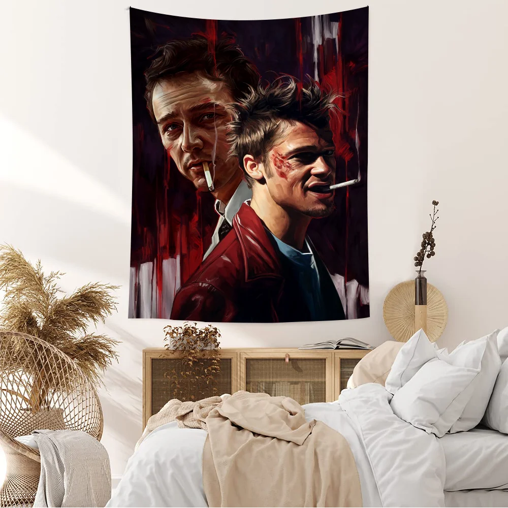 Большие настенные гобелены с рисунком из фильма драковский Клуб украшения