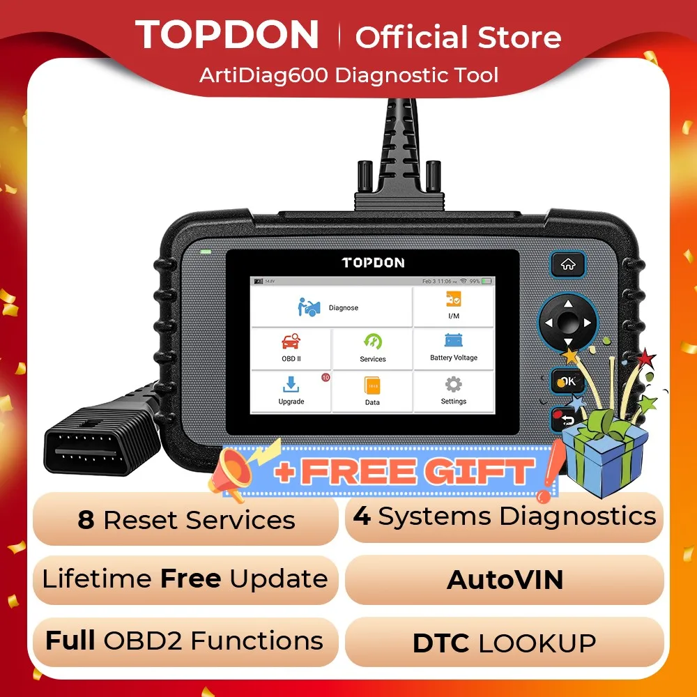 ΠΠ²ΡΠΎΠΌΠΎΠ±ΠΈΠ»ΡΠ½ΡΠΉ Π΄ΠΈΠ°Π³Π½ΠΎΡΡΠΈΡΠ΅ΡΠΊΠΈΠΉ ΠΈΠ½ΡΡΡΡΠΌΠ΅Π½Ρ TOPDON ArtiDiag600 OBD2, ΠΏΡΠΎΡΠ΅ΡΡΠΈΠΎΠ½Π°Π»ΡΠ½ΡΠΉ ΠΠ²ΡΠΎΠΌΠΎΠ±ΠΈΠ»ΡΠ½ΡΠΉ ΡΠΊΠ°Π½Π΅Ρ, ΡΡΠΈΡΡΠ²Π°ΡΠ΅Π»Ρ ΠΊΠΎΠ΄ΠΎΠ², Π°Π²ΡΠΎΠΌΠΎΠ±ΠΈΠ»ΡΠ½ΡΠΉ ΠΈΠ½ΡΡΡΡΠΌΠ΅Π½Ρ CAN Engine/SRS/ABS/TPMS/Oil Tset ΠΠ²ΡΠΎΠΌΠΎΠ±ΠΈΠ»ΡΠ½ΡΠΉ Π΄ΠΈΠ°Π³Π½ΠΎΡΡΠΈΡΠ΅ΡΠΊΠΈΠΉ ΠΈΠ½ΡΡΡΡΠΌΠ΅Π½Ρ TOPDON ArtiDiag600 OBD2, ΠΏΡΠΎΡΠ΅ΡΡΠΈΠΎΠ½Π°Π»ΡΠ½ΡΠΉ ΠΠ²ΡΠΎΠΌΠΎΠ±ΠΈΠ»ΡΠ½ΡΠΉ ΡΠΊΠ°Π½Π΅Ρ, ΡΡΠΈΡΡΠ²Π°ΡΠ΅Π»Ρ ΠΊΠΎΠ΄ΠΎΠ², Π°Π²ΡΠΎΠΌΠΎΠ±ΠΈΠ»ΡΠ½ΡΠΉ ΠΈΠ½ΡΡΡΡΠΌΠ΅Π½Ρ CAN Engine/SRS/ABS/TPMS/Oil Tset