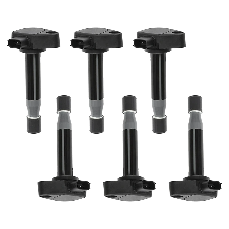 

6 Pcs Auto Parts Ignition Coil 30520-P8E-A01 30520RCAA02 For 99-09 Honda Acura V6 3.0 3.2 3.5L UF242