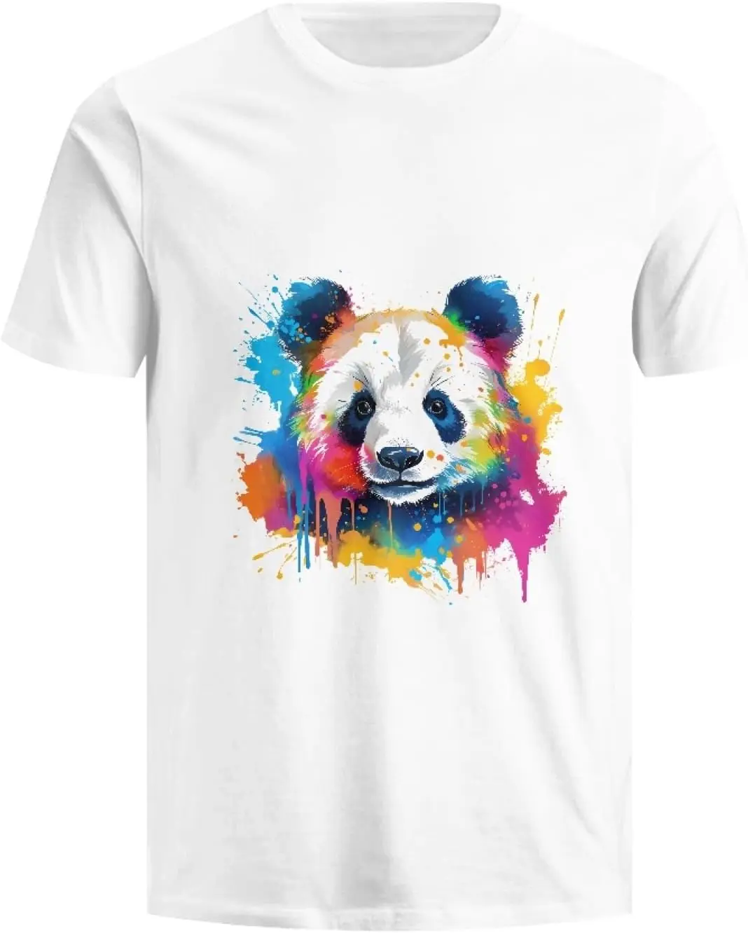 Футболка унисекс С Рисунком Тигра Forchrinse модная Базовая рубашка с коротким