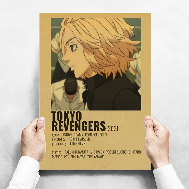 Аниме ТВ-шоу постеры из крафт-бумаги Токийский Гуль Мстители юютсу кайсен