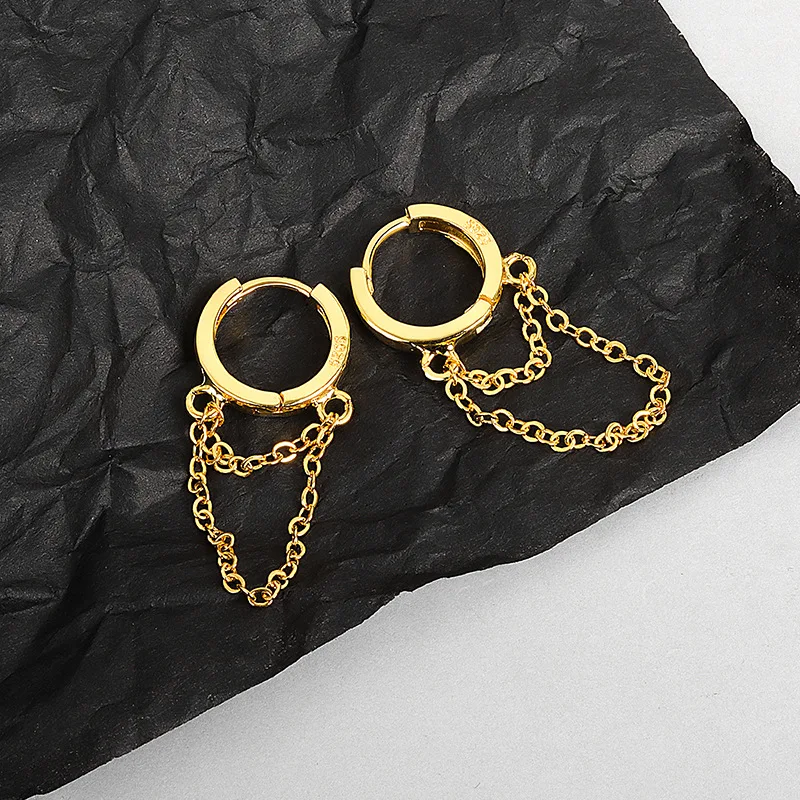 

Fashion Chain Long Tassel Drop Earrings for Women Trend Temperament Personality Woman Girl Ear Pendientes Jewelry Accessories