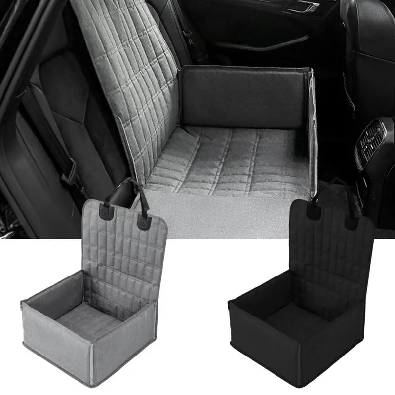 

Dog Car Seat Cover Waterproof Dog Car Seat Folding Hammock Winter Warm Safe Carry House Washable Carrier Basket For Dogs Pet