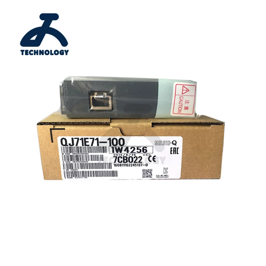 

Original Mitsubishi Q Series PLC Ethernet interface module 10BASE-T/100BASE-TX QJ71E71-100