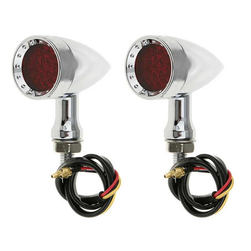 

2 шт., хромисветильник светодиодсветодиодный поворотники для мотоциклов