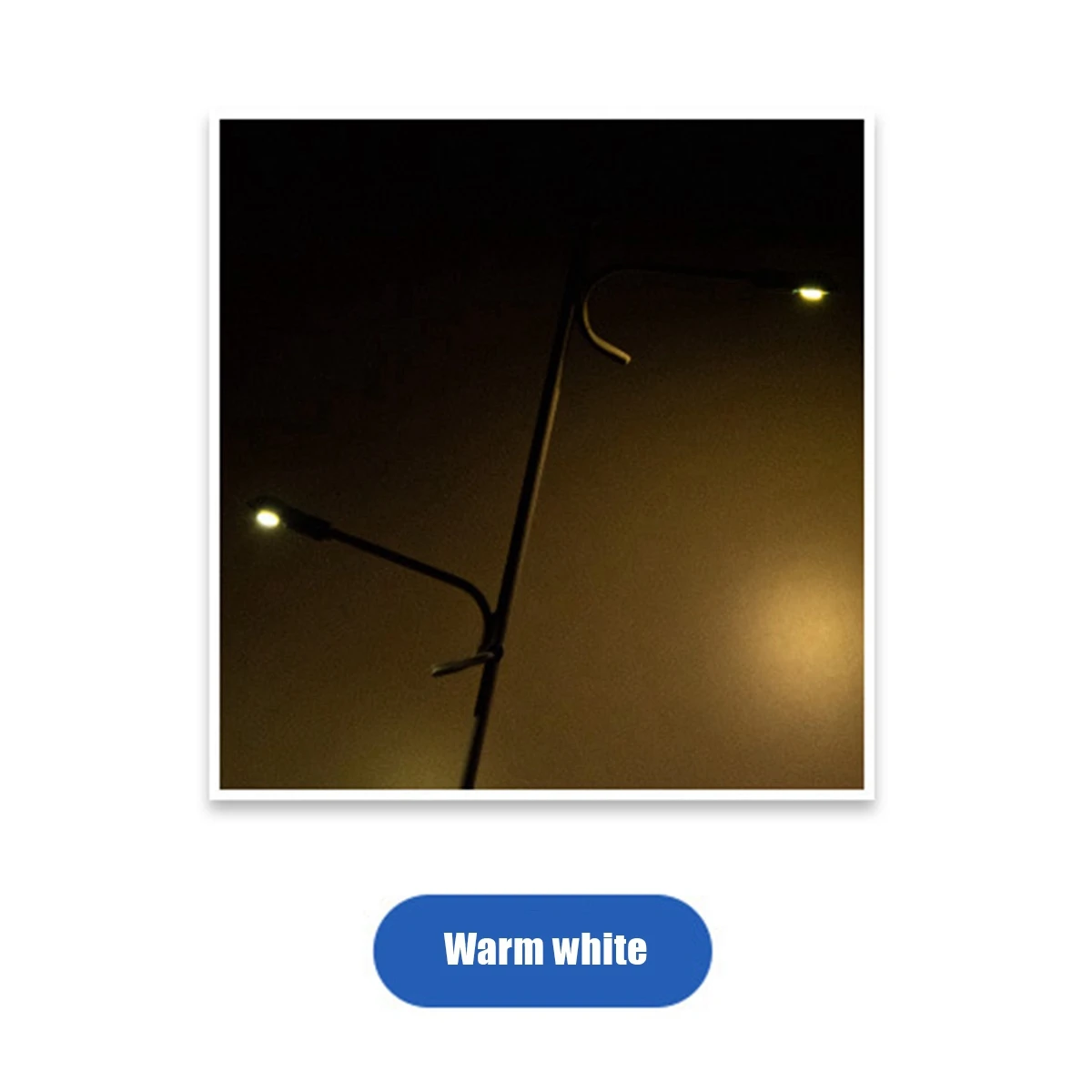 5 шт. модель в масштабе 1:100 2 лампочки светящийся уличный фонарь ландшафтный