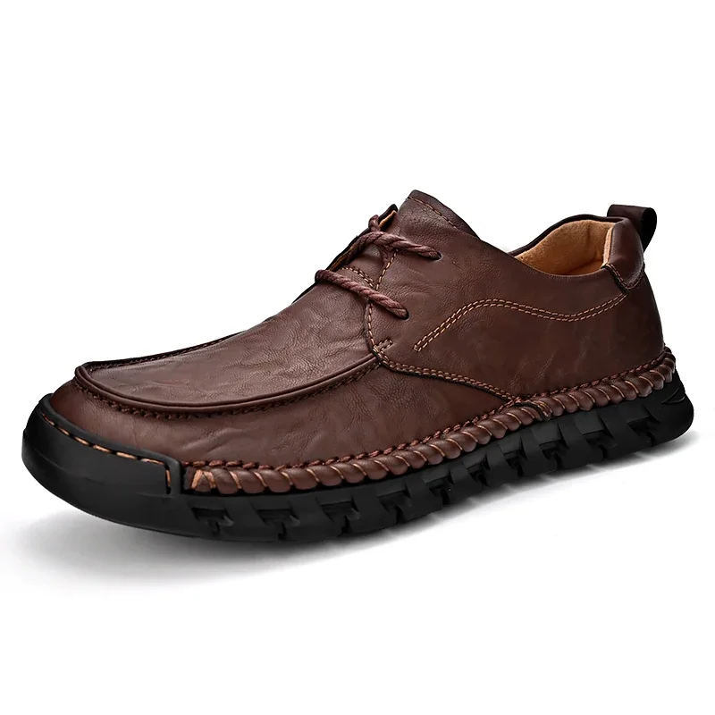 Leather Shoes Casual Business for Men Dress Tenis De Hombre Moccasins Mokasin Caballero Designer