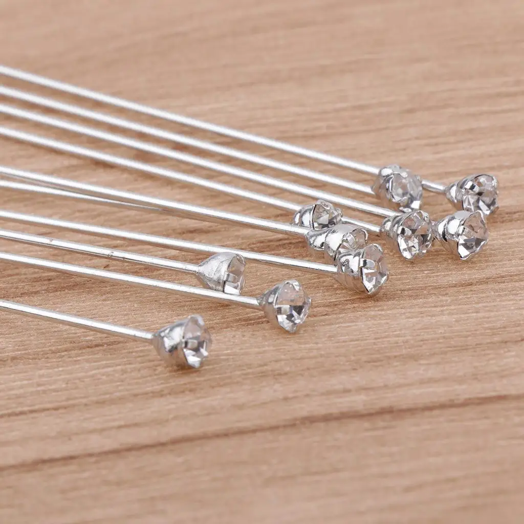 

10pcs Men’s Suit Collar Pin lapel pin stick Pin Head 96mm