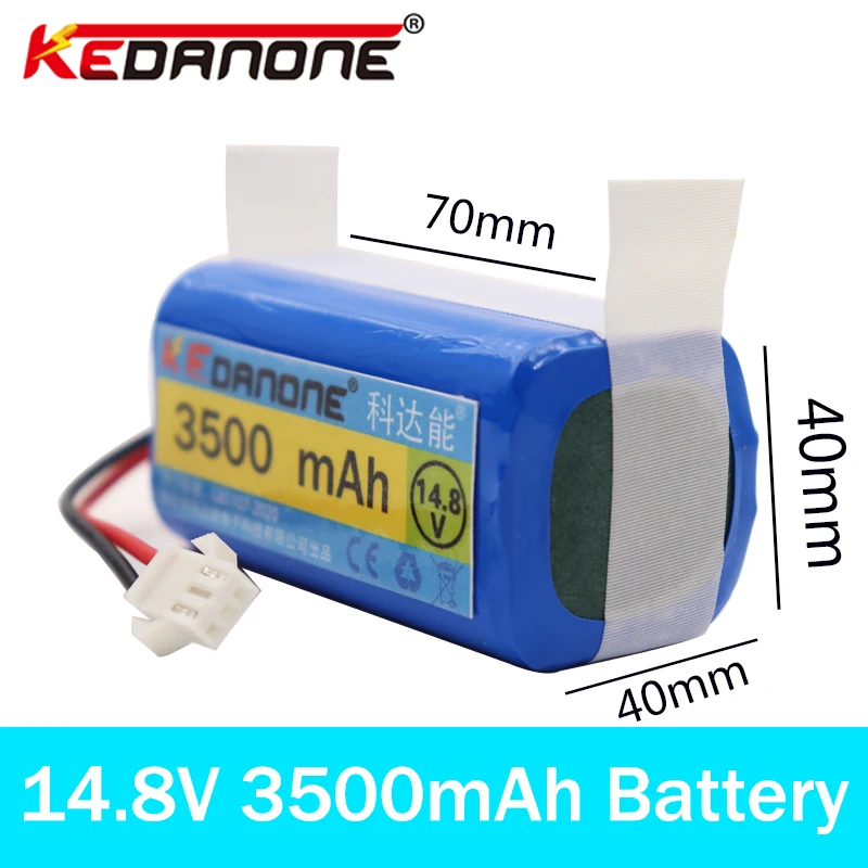 

KEDANONE 14.4V 3500mAh Li-ion battery for Conga Excellence 990 Ecovacs Deebot N79 N79S DN622 Eufy RoboVac 11 11S RoboVac 30 etc