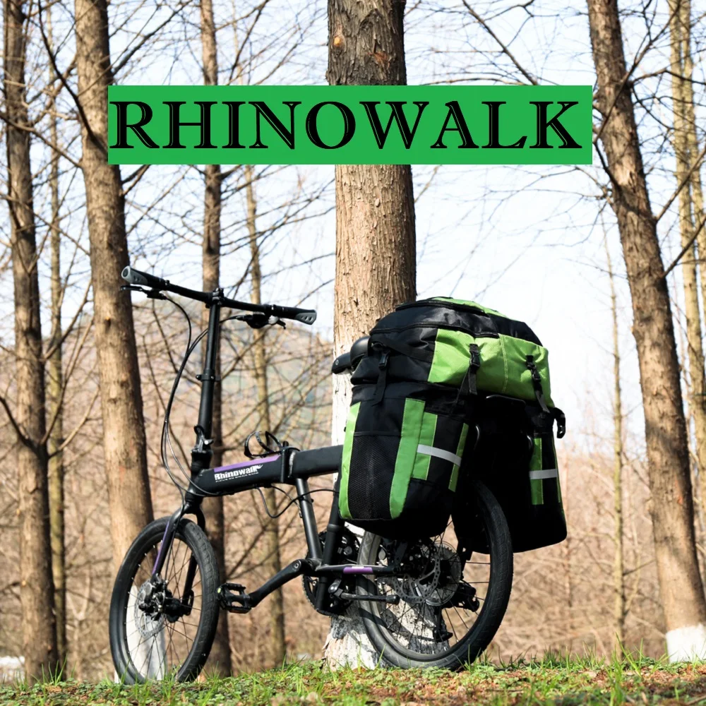 

Rhinowalk Bicycle Bag 3 in 1 Bicycle Rack Trunks Bike Pannier Bag Big Capacity Rear Rack Pannier Pack Cycling Bag Tail Seat Bag
