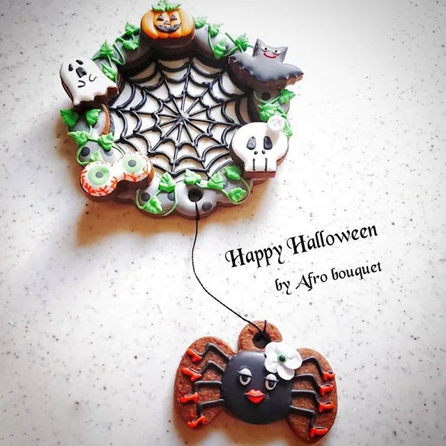 Счастливого Хэллоуина мини кольцо печенье Форма мультфильм помадка торт резак DIY