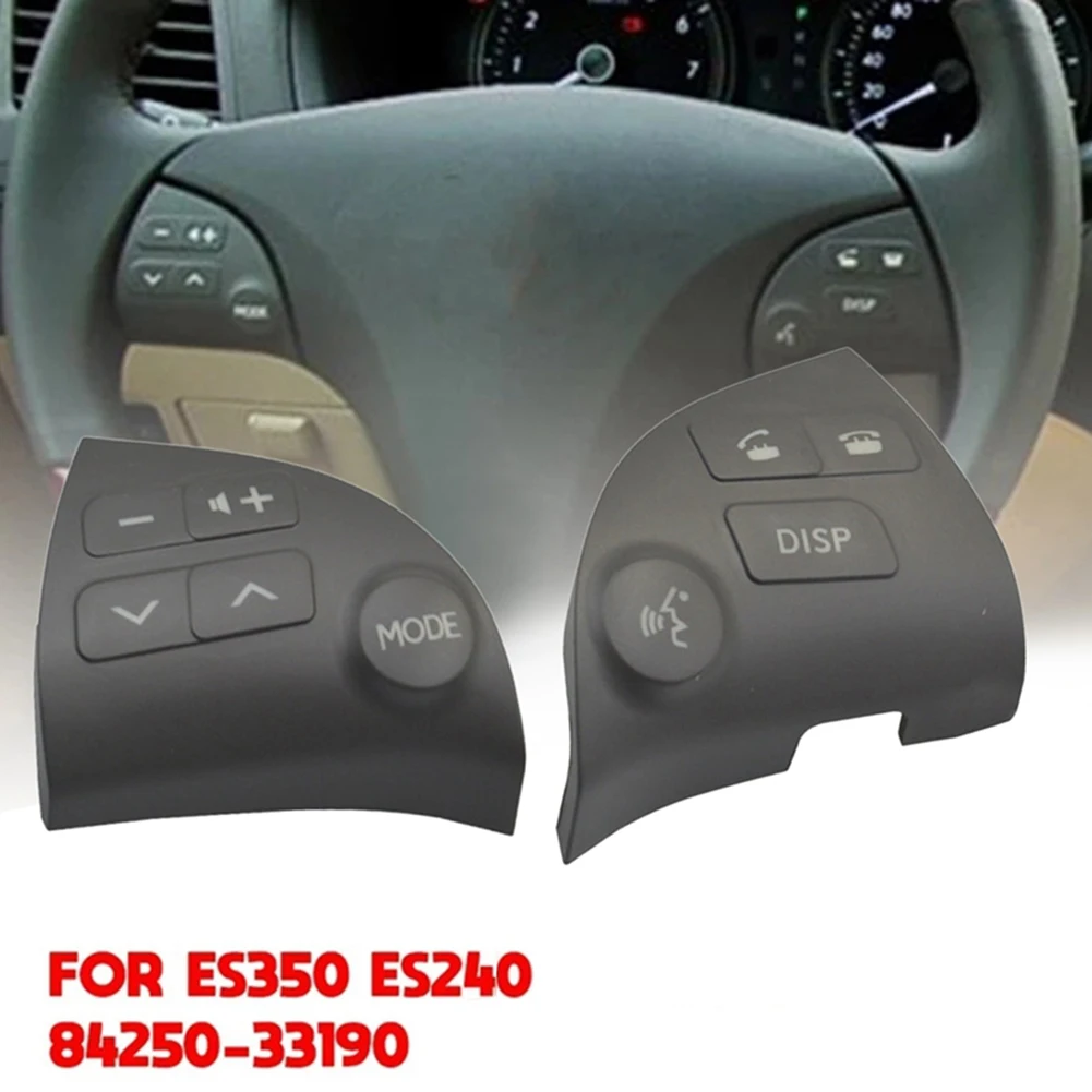 

2pcs Multifunctional Bluetooth Speaker Button Switch For Lexus ES350 2006-2012 Steering Wheel Button Left Hand Drive