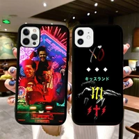 the weeknd xo phone case silicone pctpu case for iphone 11 12 13 pro max 8 7 6 plus x se xr hard fundas