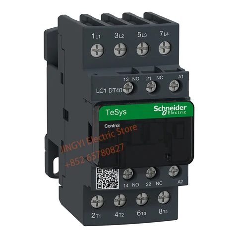 Новый оригинальный четырехполюсный контактор переменного тока Schneider TeSys Deca LC1DT40M7C (катушка переменного тока) 4P(4NO), AC-1, = 440 В, 40 А, напряжение катушки