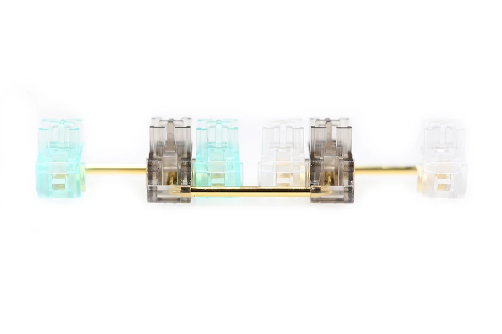 Everglide Panda V3 прозрачная пластина установленная стабилизатор позолоченный провод