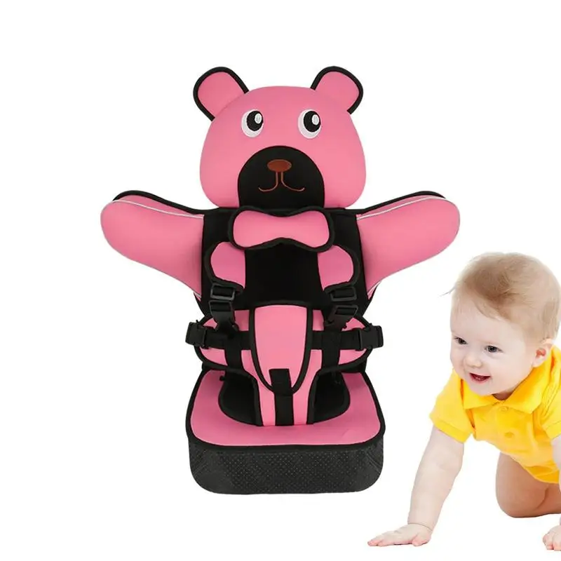 

Child Seat Car Cart Pad For Children Adorable Bear Chair Seat Cushion Infant Safe Seat Mattress Pad For Kids 0-12 Years Old