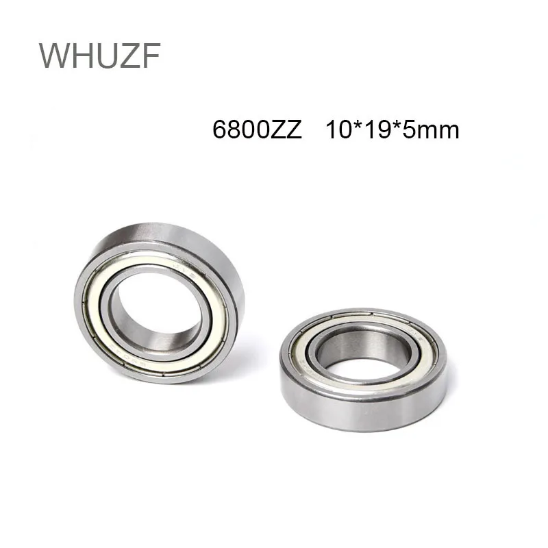 

WHUZF Free Shipping 6800ZZ Bearing 20/50PCS 10x19x5mm ABEC-1 Hobby Electric RC Car Truck 6800 RZ 2Z Bearings 6800Z Ball Bearing
