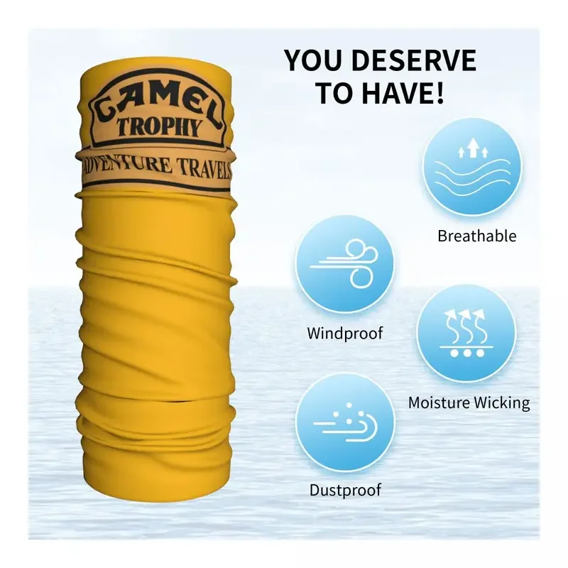 Бандана Camel Trophy гетры с принтом защитник волшебный шарф многофункциональная