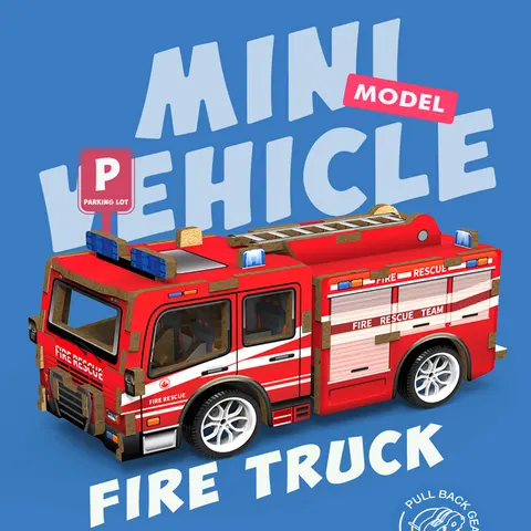 3D деревянные игрушки-пазлы, подвижная машина своими руками, строительные блоки для грузовиков, обучающие игрушки для детей, подарки для мальчиков