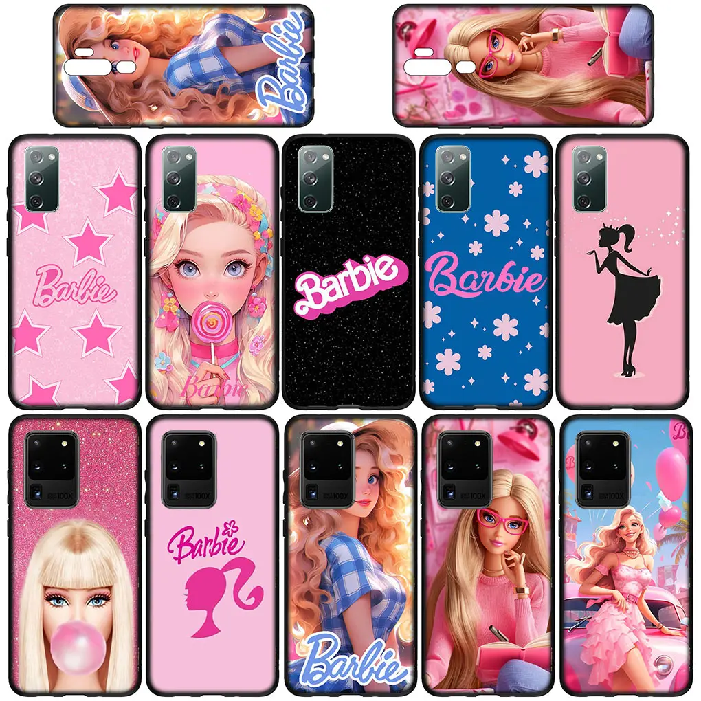 Милый чехол для телефона B-Barbies Princess Samsung Galaxy A10 A20 A22 A30 A31 A32 A50 A51 A52 A53 A72 A33 A71 Soft Case