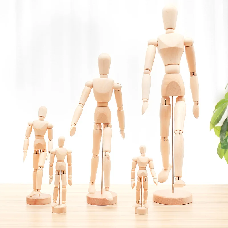 

Деревянная модель человека для рисования