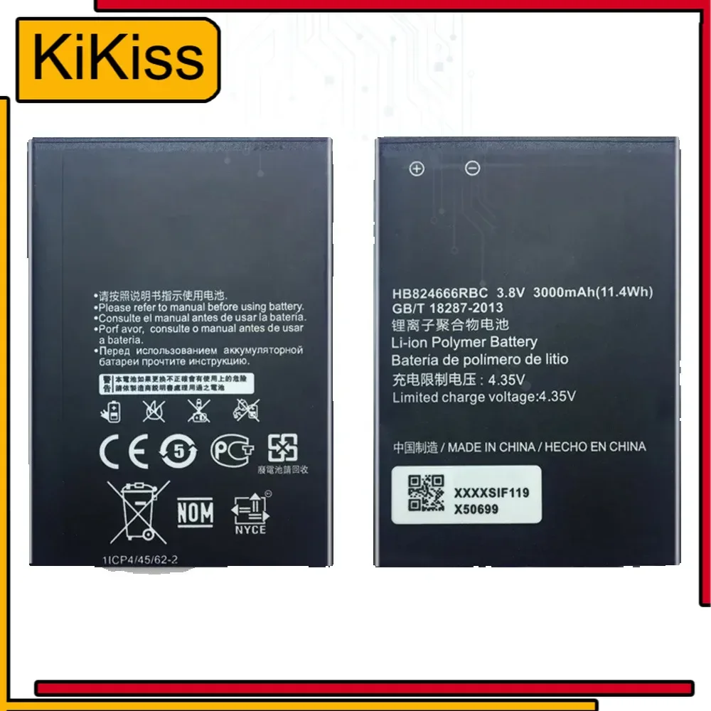 HB 824666 Аккумулятор RBC 3000 мАч для мобильного телефона Huawei E5577 E5577bs-937