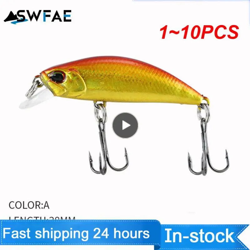 

1~10PCS Hot 38MM 3.2G Mini Japan Model Sinking Minnow Fishing Lures Jerkbaits Peche Artificial Bait Wobbler Lure for Trout Bass