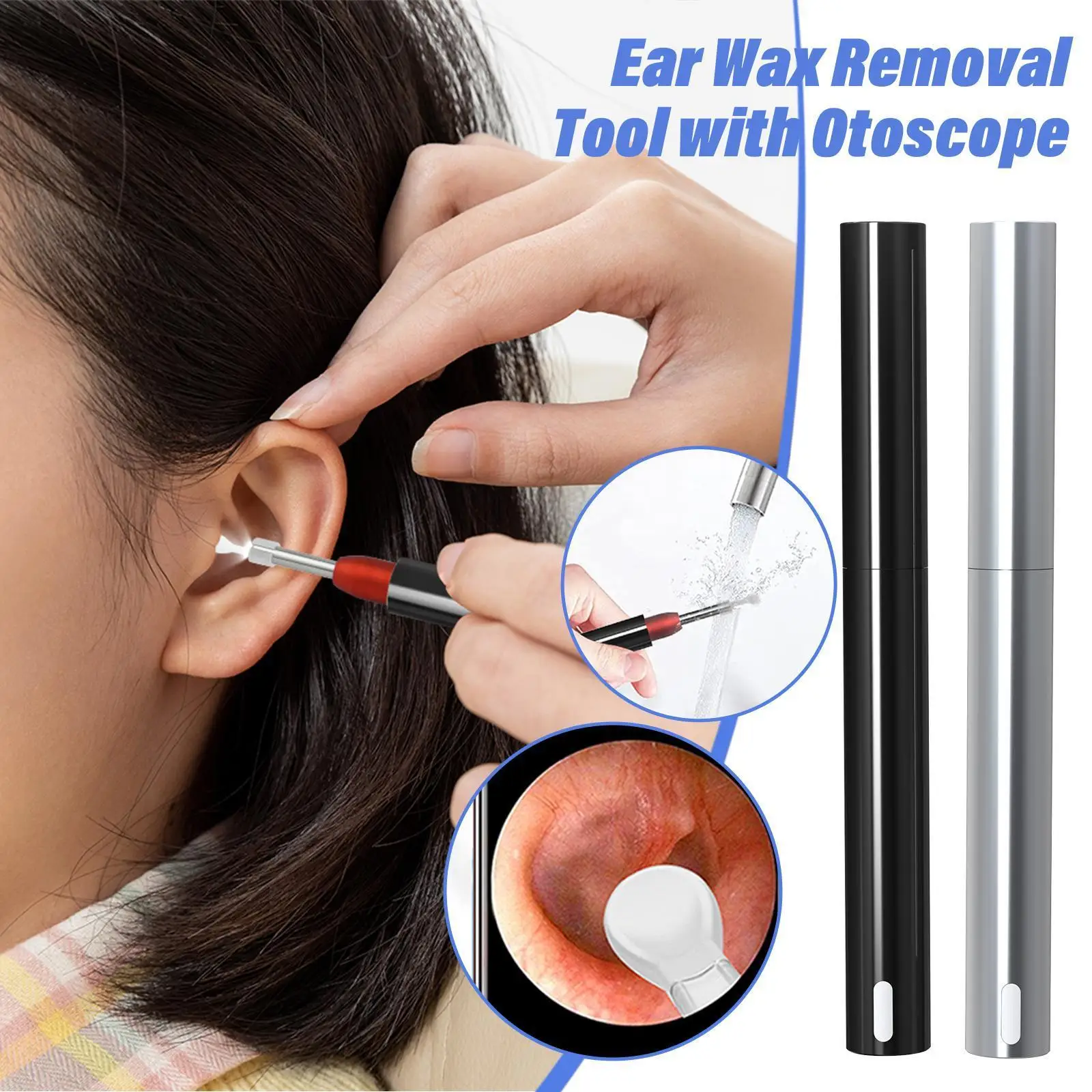 

New Smart Visual Ear Cleaner Ear Endoscope Earpick Ear Otoscope Ear Removal Remover Cleaner Picker Wax Tool Camera Ear Earw I0W6