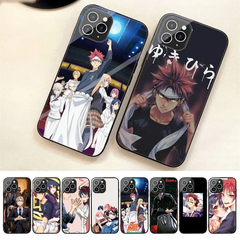 

Wars Shokugeki No Soma Phone Case For Iphone 7 8 Plus X Xr Xs 11 12 13 14 Se2020 Mini Promax Tempered Glass Fundas