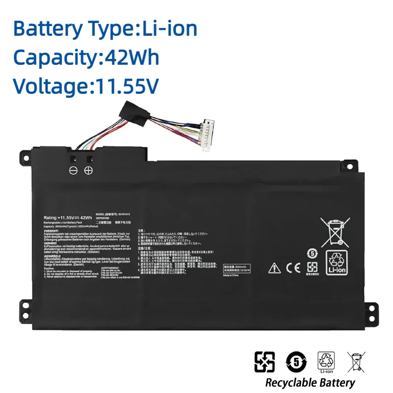 B31N1912 C31N1912 Замена аккумулятора для ноутбука ASUS VivoBook 14 E410MA L410MA F414MA E510MA E510KA L510MA 0B200-