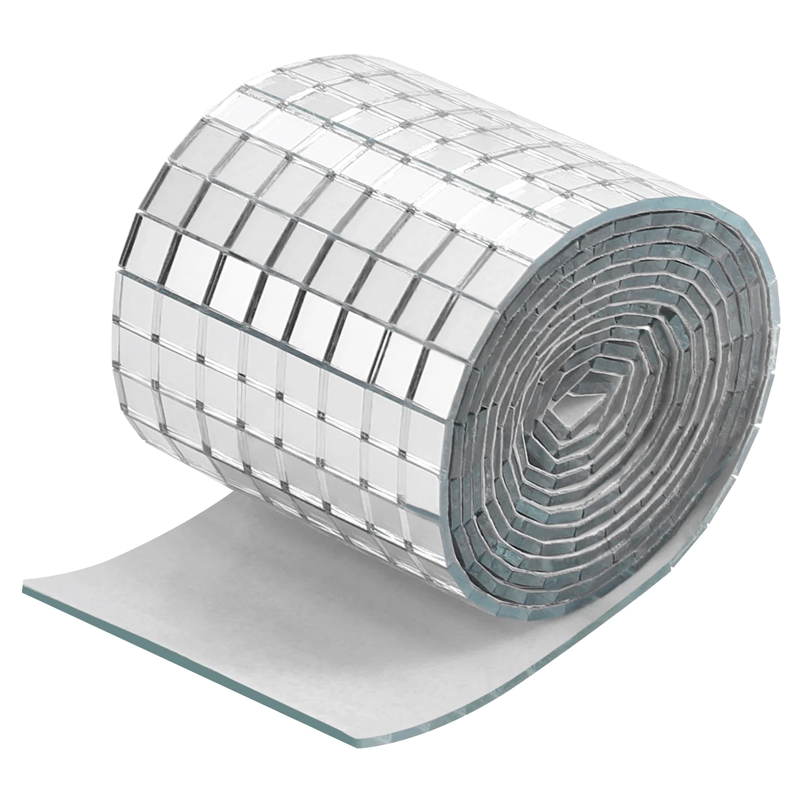 

Adhesive Mosaic Tiles Home Décor Glass Tiles Crafts Mirror Trim Self-adhesive Mosaic Stickers Chip Mirror Wall Stickers