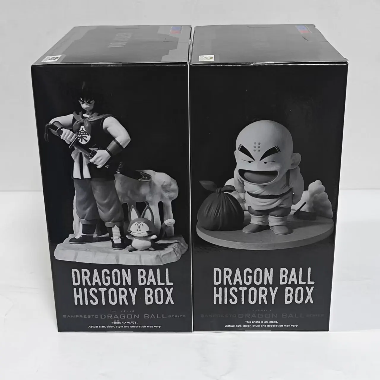 Фото Оригинальная фигурка BANDAI Dragon Ball Z History Box Yamcha Krillin Kuririn, экшн-фигурки, модель, коллекция игрушек №3