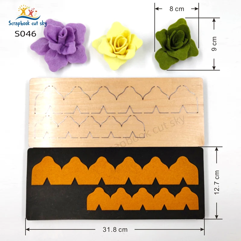 

Набор цветов S046, декоративный продукт, пресс-форма, подходит для общего рынка