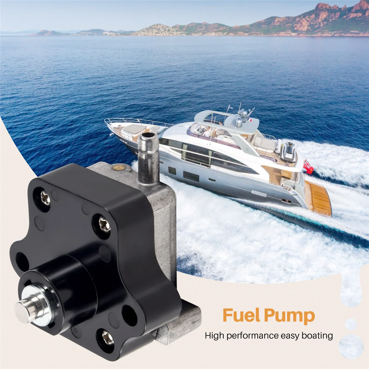 3H6-04000-7 803529T06 топливный насос для Tohatsu Mariner подвесного мотора Mercury 4-9 8 HP 4 циклов (ход)