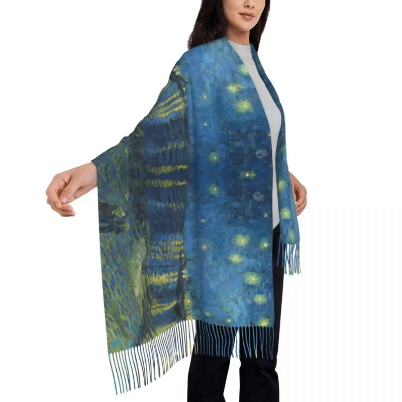 Рисунок 4 - Женский шарф Звездная ночь над