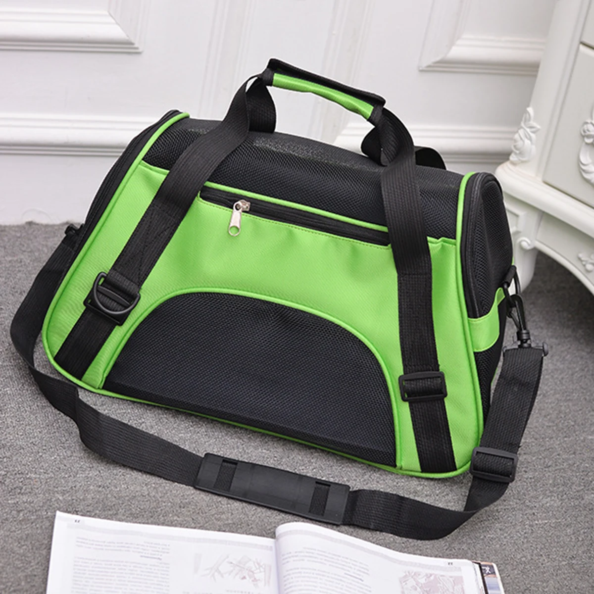 

Переноска для собак, износостойкая вместительная дышащая удобная Регулируемая Сумочка для собак и кошек