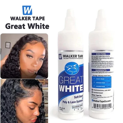 Walker Tape Белый водостойкий клей для волос