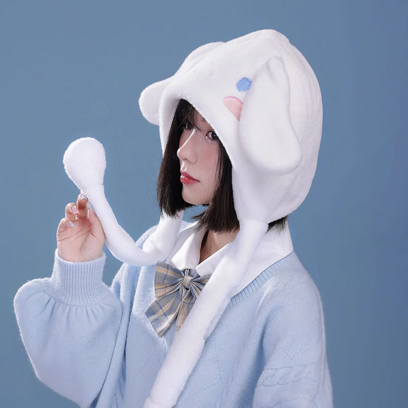 Miniso My Melody зимняя кепка с подушкой безопасности для молодых девушек женская шапка