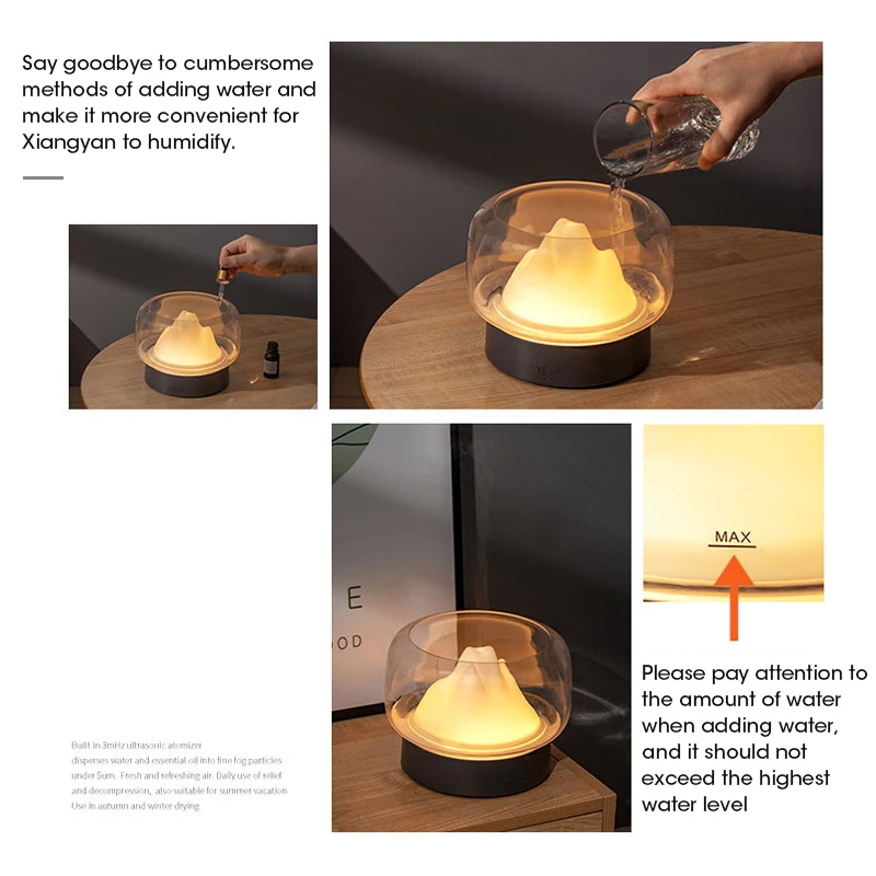 Бытовая техника увлажнитель воздуха Diffus 400 мл диффузор для эфирных масел