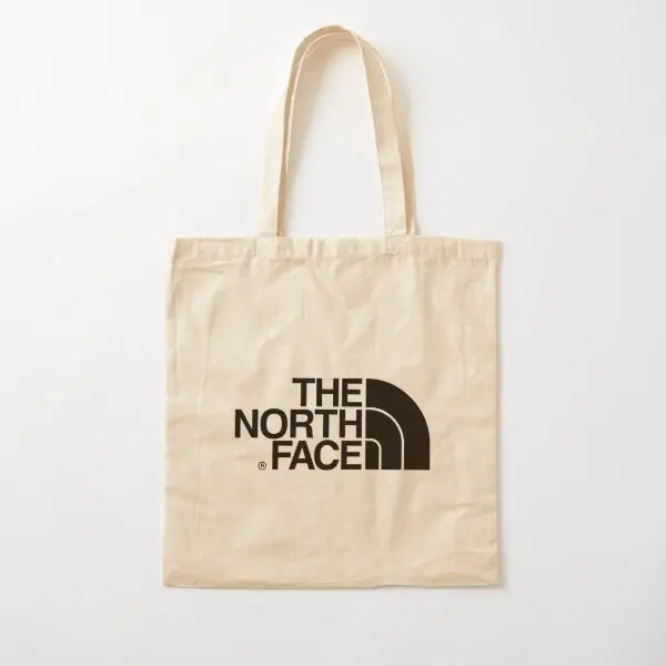 

The Nort Face Cotton Canvas Bag Unisex Fabric Printed Shoulder Bag Handbag Fashion Shopper Grocery Casual Foldable Women