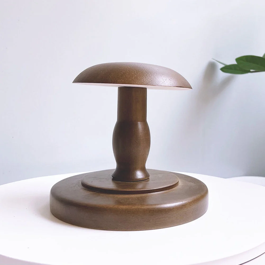 

Vintage Hat Stand Desktop Hat Rack Wooden Hat Holder Wood Display Hat Holder