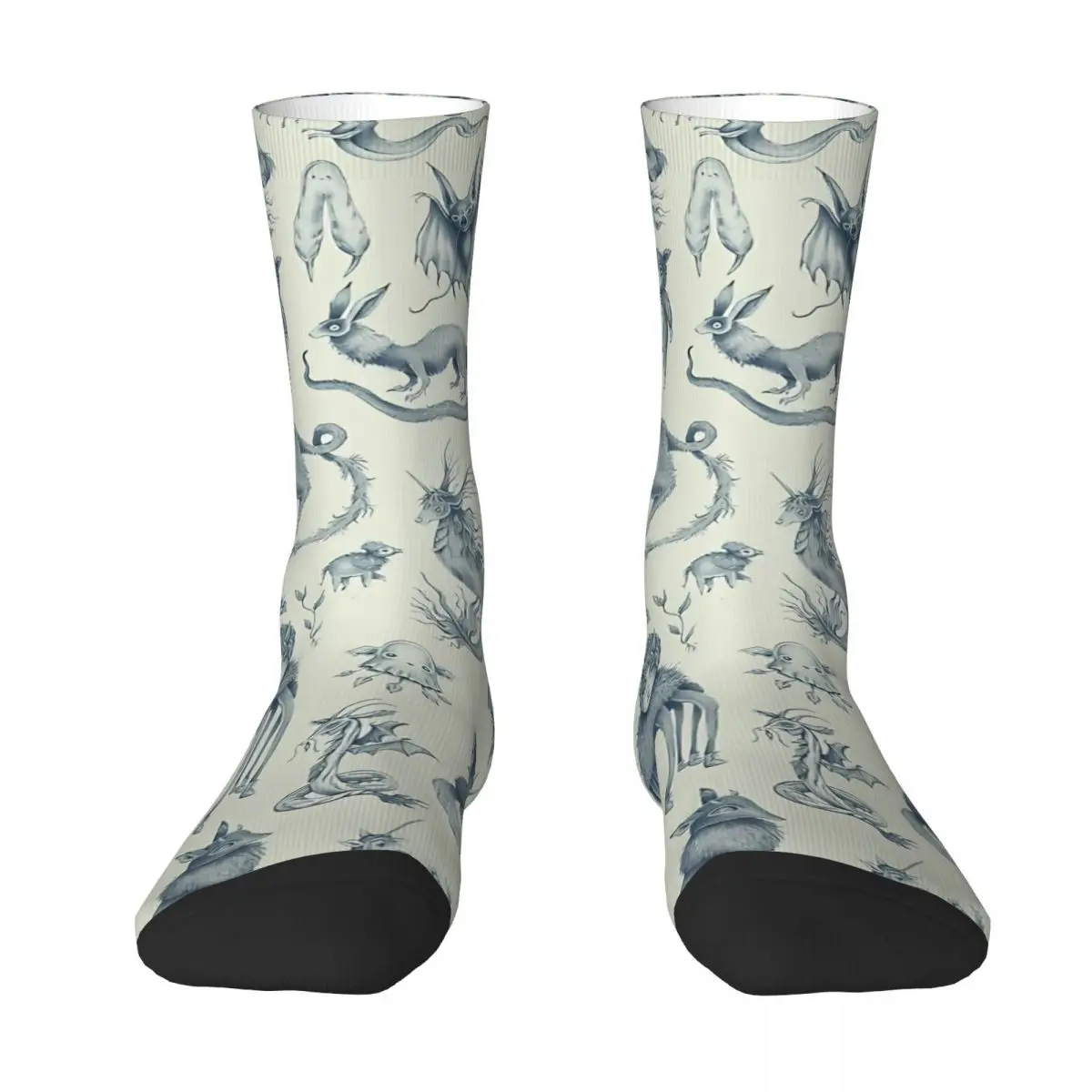 

Beings And Creatures Sock Socks Men Women Polyester Stockings Customizable Hip Hop
